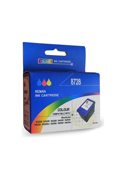 Hp 28 Uyumlu Renkli Kartuş - Hp 3320/ 3325/ 3420/ 3425/ 3450/ 3520/ 3535/ 3550/ 3620/ 3650/ 4105/ 4110/ 4212/ 4215/ 4219/ 4252/ 4255/ 1118