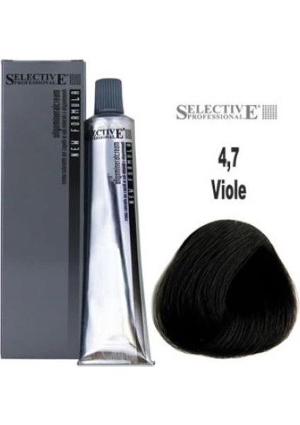 Professional Tüp Saç Boyası 4.7 Viole 60 Ml