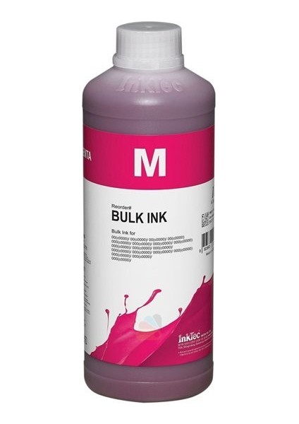 Inktec Pigment Hp Mürekkep 1 Litre Kırmızı