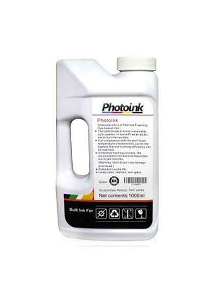 Hp 7612 Bitmeyen Kartuşlu Yazıcılar Için 1000 ml Pıgment Siyah Mürekkep (Photoınk)