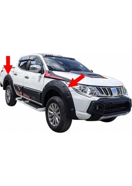 Mitsubishi L200 Mat Siyah Dodik 2015-2020