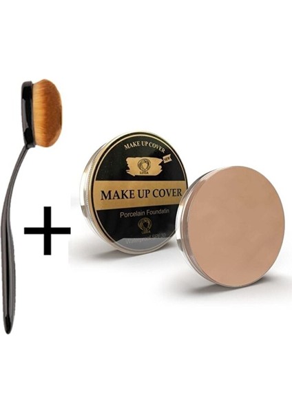 Make-Up Cover Fondöten Kapatıcı Pata Krem 209 Açık Ton (Fırça Hediyeli)