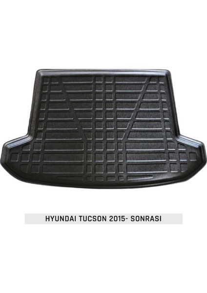 Hyundaı Tucson 2015-2020 3D Kauçuk Bagaj Havuzu