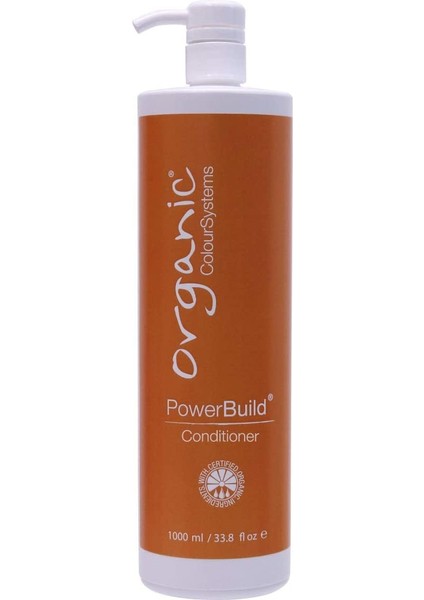 Organic Power Build Onarıcı Saç Kremi 1000 ml