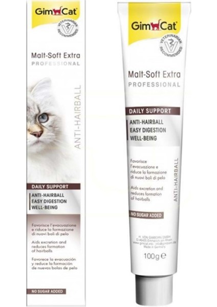 Malt-Soft Extra Tüy Yumağı Önleyici Kedi Macunu 100GR