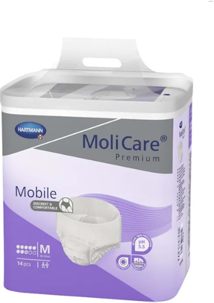 Premium Mobile 8 Damla Külot Mor M (14 Adet)