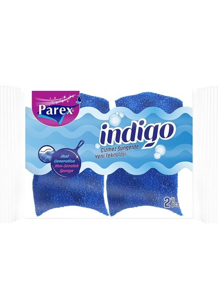 İndigo 2li Sünger