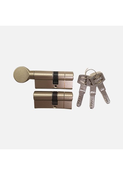 Yuma Standart Pirinç Mandallı Barel Seti Saten Tuzaklı ( 68MM ) fırsatları