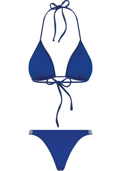 Üçgen Lacivert Bikini Takımı fiyatları