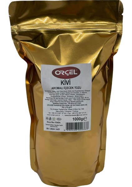 Kivi Aromalı İçecek Tozu Oralet 1 kg