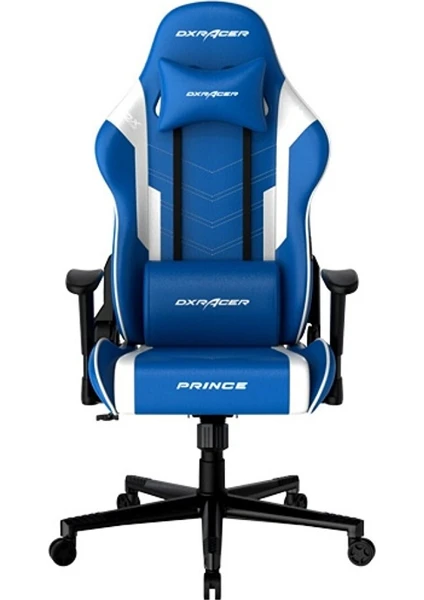 DxRacer Prince Serisi L Mavi Beyaz  Oyuncu Koltuğu