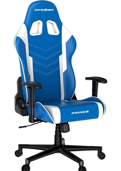 DxRacer Prince Serisi L Mavi Beyaz  Oyuncu Koltuğu