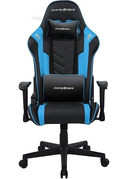 DxRacer Prince Serisi L Siyah Mavi Oyuncu Koltuğu