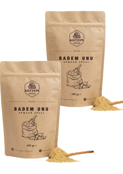 Badem Unu 2 x 400 gr