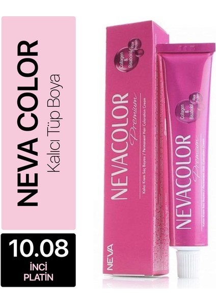 Color Tüp Saç Boyası 10.08 Inci Platin 50 ml