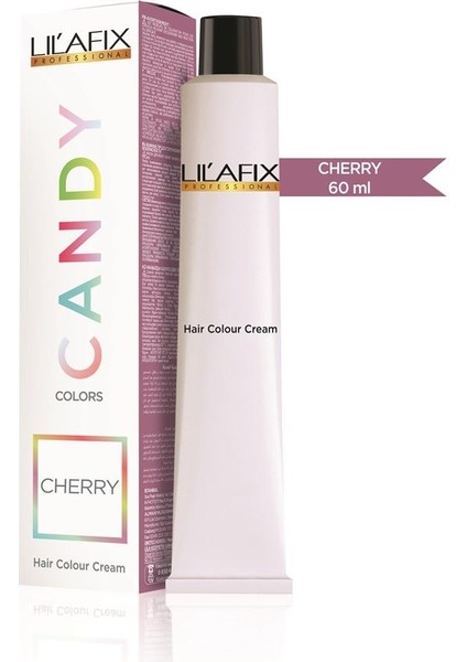 Candy Kiraz Tüp Saç Boyası Cherry 60 ml