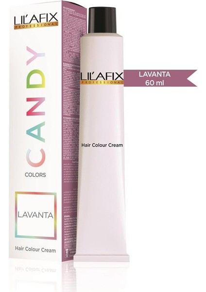 Candy Lavanta Tüp Saç Boyası Lavander 60 ml