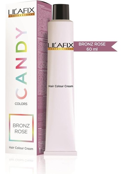 Candy Bronz Rose Tüp Saç Boyası 60 ml