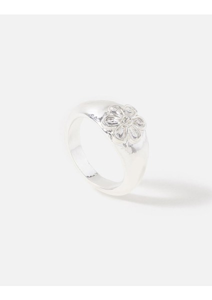 Dfg Papatya Sıgnet Yüzük Gümüş