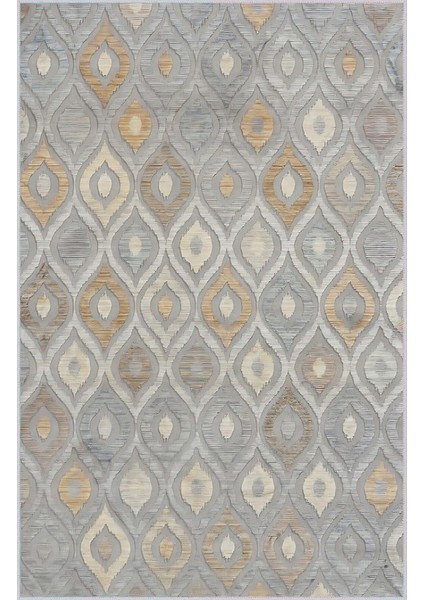 Dijital Baskı Yıkanabilir Kaymaz Taban Salon Halısı RVG0434