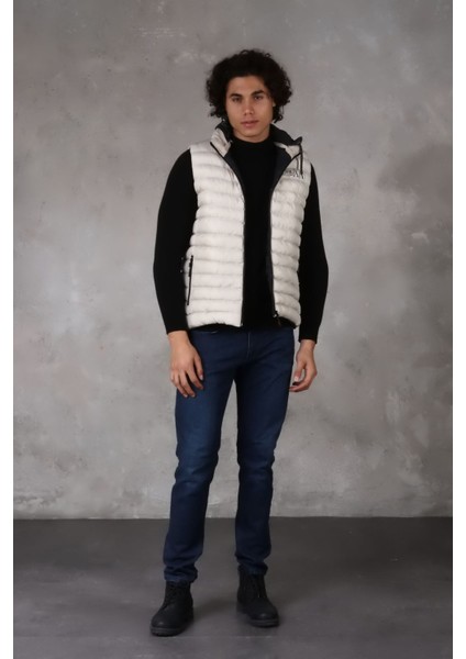 Kapşonlu Erkek Şişme Yelek modelleri