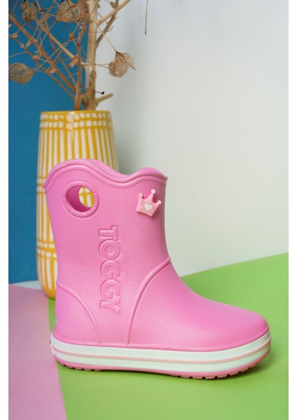 Eva Taban Pembe Çocuk Kar Botu