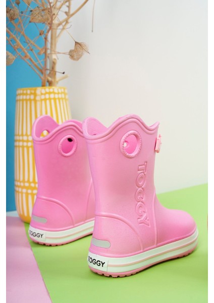 Eva Taban Pembe Çocuk Kar Botu