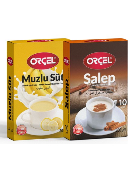 Salep + Muzlu Süt 200 gr Set