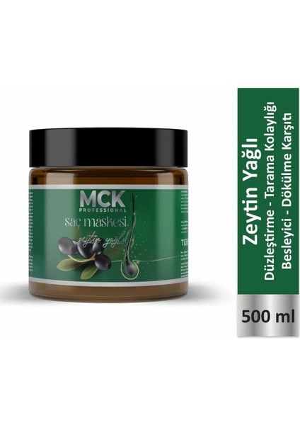 Saç Maskesi Zeytinyağlı 500 Ml