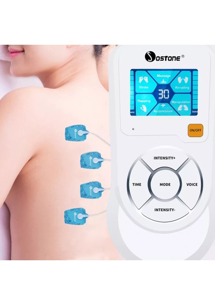 Electronic Pulse Massager - Tens-Ems Masajı Cihazı - Masaj Aleti