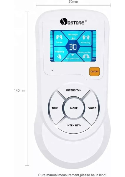 Electronic Pulse Massager - Tens-Ems Masajı Cihazı - Masaj Aleti