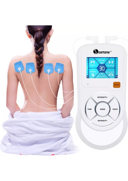 Electronic Pulse Massager - Tens-Ems Masajı Cihazı - Masaj Aleti