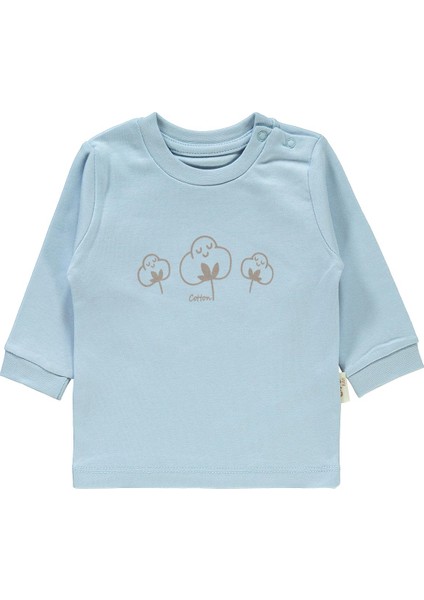 Bebek Organik Pijama Takımı 1-9 Ay Mavi fiyatları
