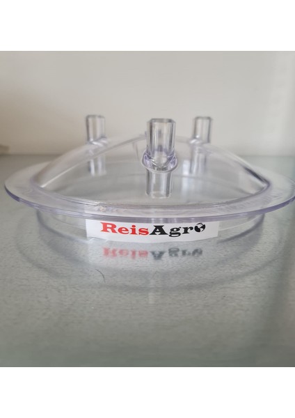 Süt Sağım Güğüm Kapağı 40 Lt 3 Girişli/şeffaf