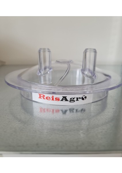 Süt Sağım Güğüm Kapağı 30 Lt 2 Girişli/şeffaf