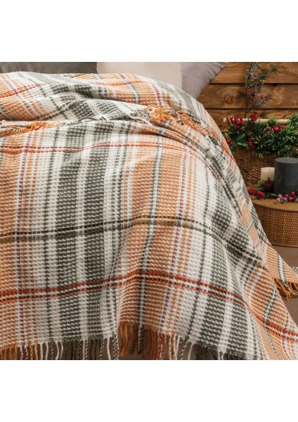 Bedding Belissa Çift Kişilik Pamuk Battaniye - Yeşil fiyatları