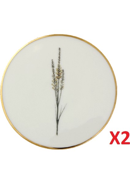 Botanical Desen Bardak Altlığı 10CM 2'li 04ALM006631