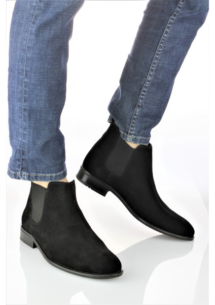 Erkek Deri Süet Neolit Taban Lastikli Kısa Klasik Bot ER22/B141 modelleri