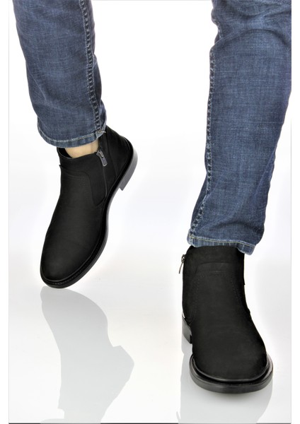 Erkek Deri Rahat Klasik Tarz Comfort Bot ER22/B277 fırsatları