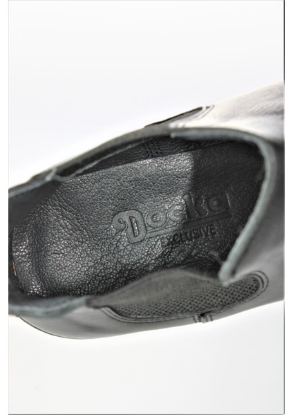 Erkek Hakiki Deri Lastik Detaylı Deri Chelse Bot ER22/B661 indirimleri