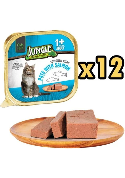 Balıklı Kıyılmış Yetişkin Kedi Konservesi 100 G x 12 Adet