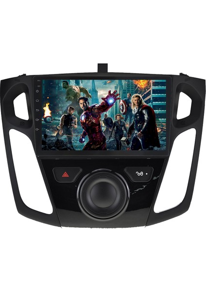 Ford Focus 3-4 Android 12 Kablosuz Carplay Navigasyon Multimedya Ekran Teyp - MY-0609W-FORD Focus 3-4