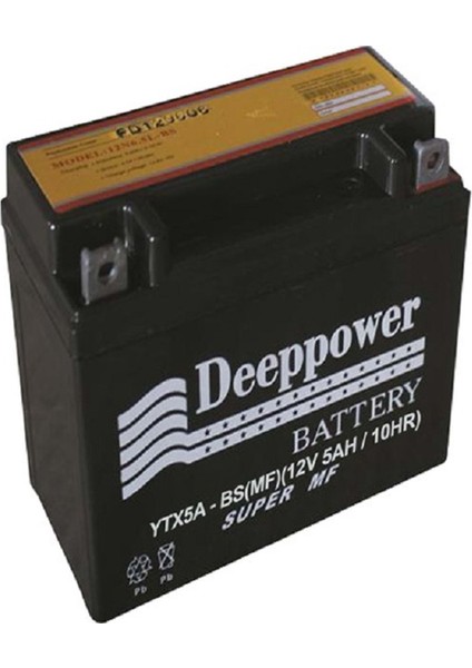 Deeppower YTX5A-BS Akü