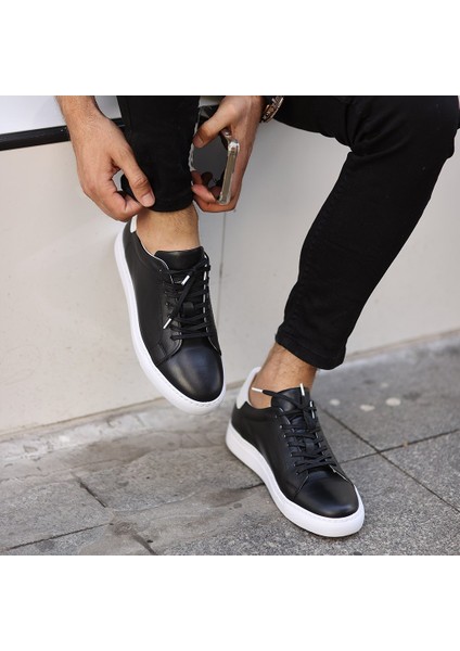 - Siyah Deri Erkek Sneaker fiyatları