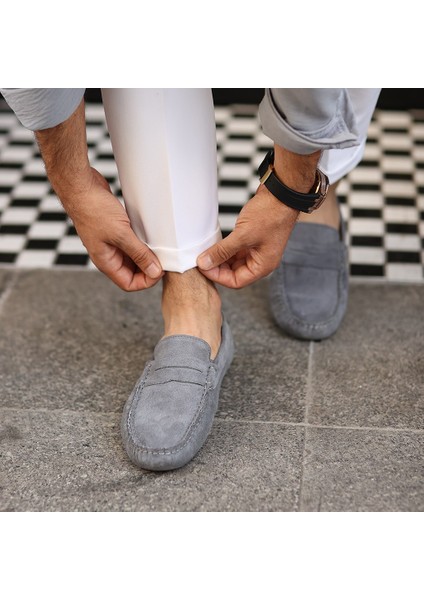 - Gri Süet Deri Erkek Ayakkabı fiyatları