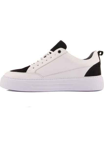 - Beyaz Deri, Siyah Süet Erkek Günlük Ayakkabı modelleri