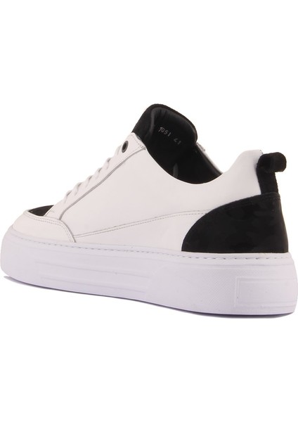 - Beyaz Deri, Siyah Süet Erkek Günlük Ayakkabı fırsatları