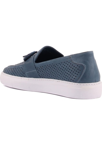 - Mavi Deri Eva Taban Erkek Günlük Ayakkabı fırsatları