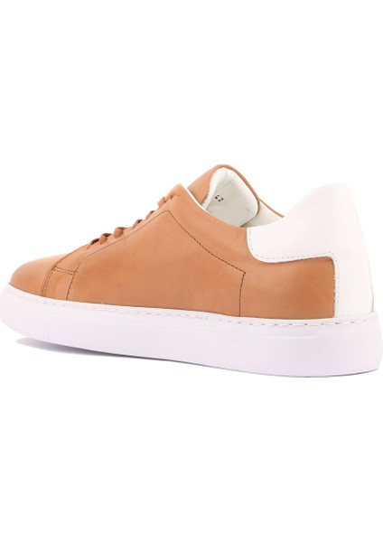 - Taba Deri Erkek Sneaker