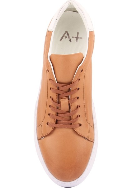 - Taba Deri Erkek Sneaker